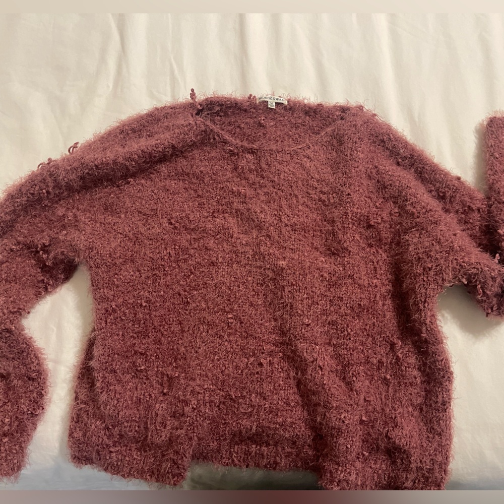 Pink sweater